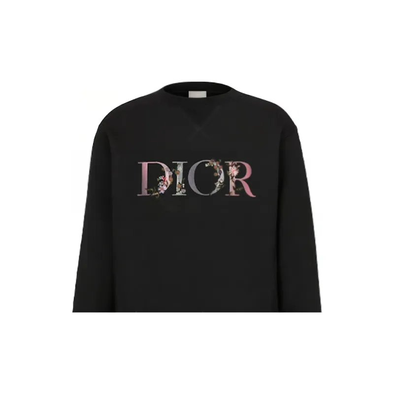 DIOR Quarterly New Products Sweatshirts Men Black-4