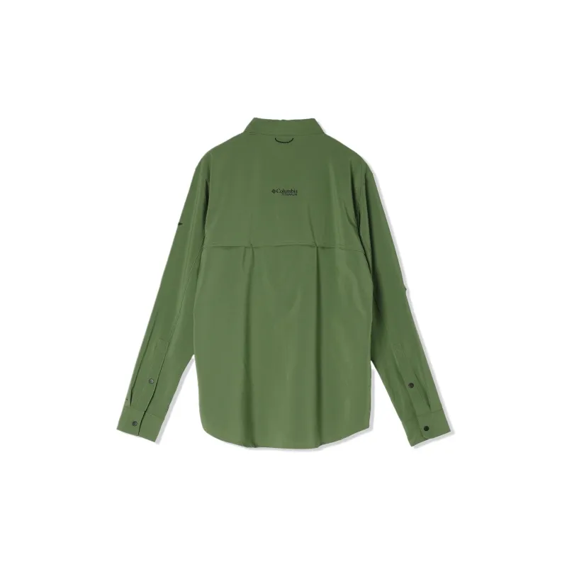 Columbia Summit Valley Shirt Men's Dark Green-1