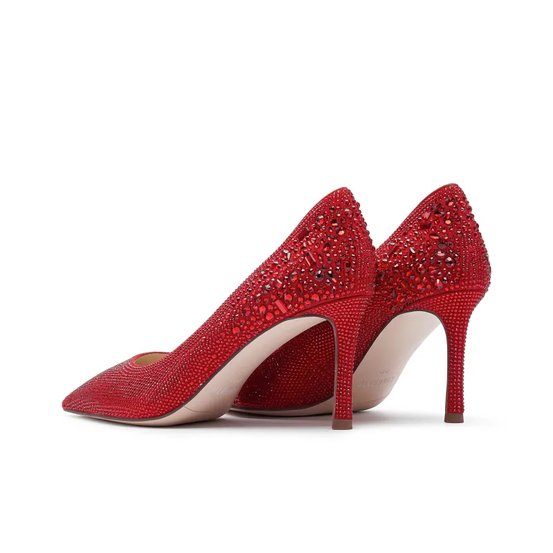 Staccato Slim Heel High Heels 7.5cm Women's-7