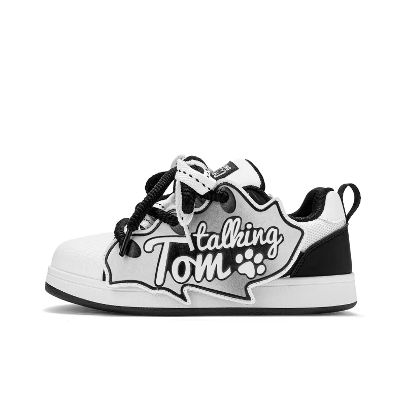 TALKING TOM Low-Top Skateboard Shoes Unisex Pearl Rice-10