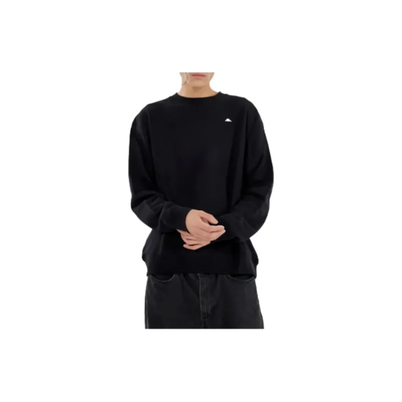 Kappa Sweatshirts Men Black-3