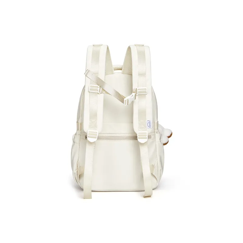 CNOLES Fabric Backpack Women's Pink Cream/Cream White-7