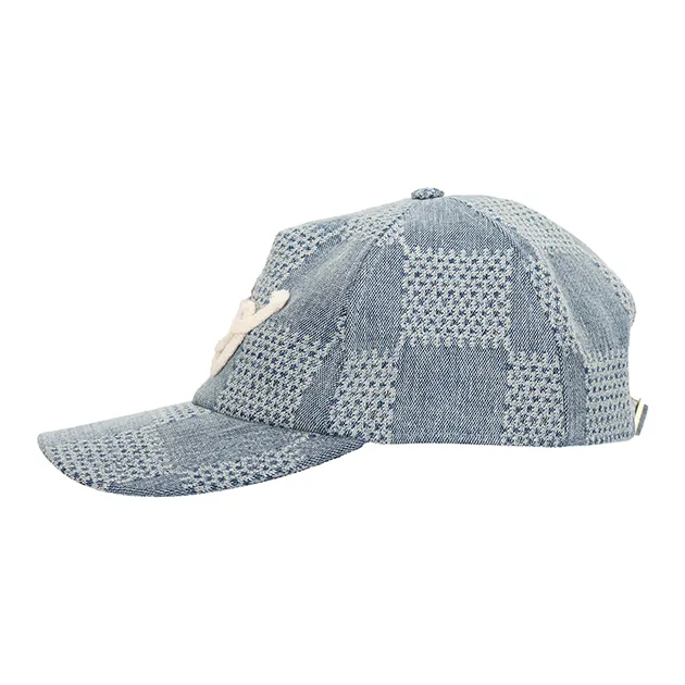 LOUIS VUITTON Damier Denim 3D Cap-2