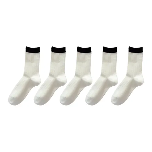 Cotton Gene Mid Calf Socks Women's Combo Set