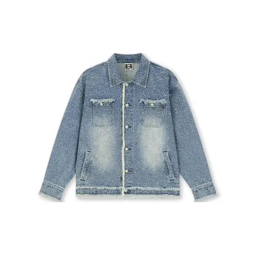BONELESS Denim Jacket Unisex Blue