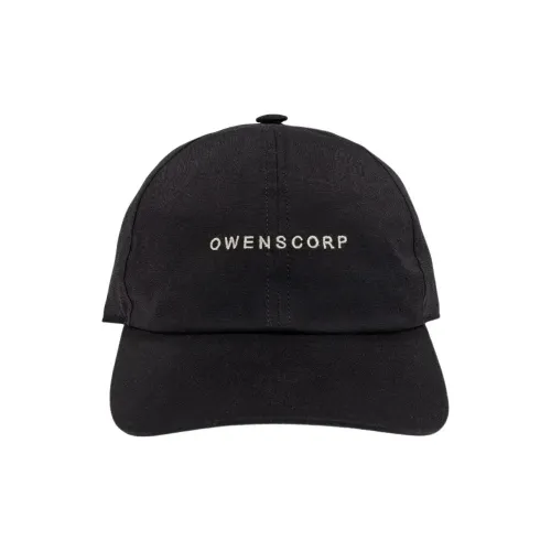 RICK OWENS Logo Embroidered Baseball Cap