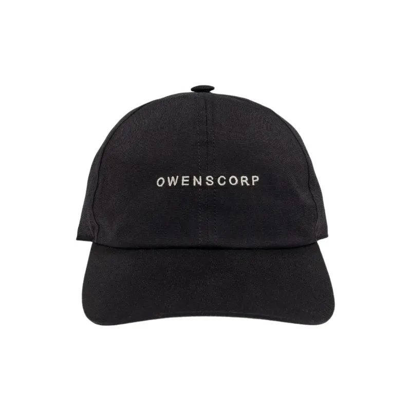 RICK OWENS Logo Embroidered Baseball Cap-0