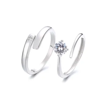 CHRROTA 925 Sterling Silver Rings Unisex