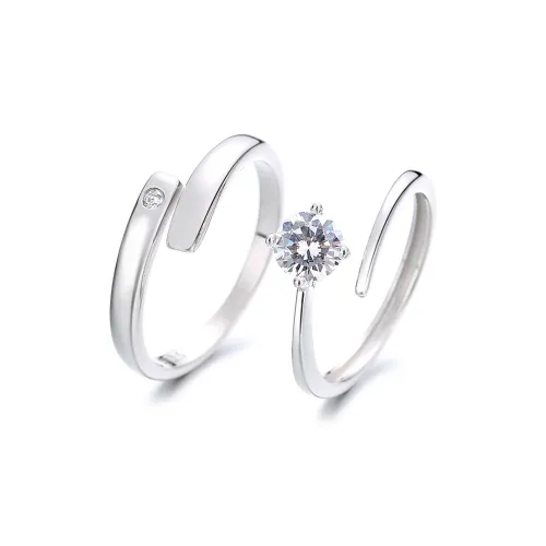 CLARKIA FLOWER 925 Sterling Silver Rings Unisex