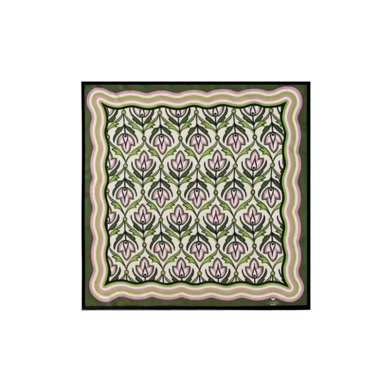 WEEKEND MaxMara Silk Silk Scarves Unisex Green-0