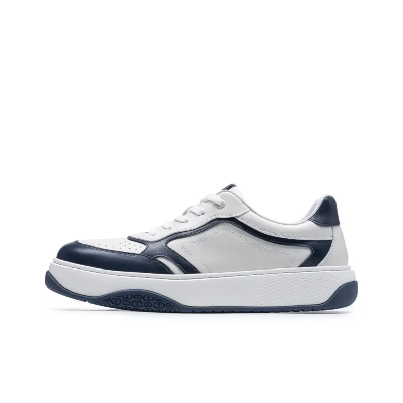 Chrisdien Deny Wear-Resistant Height Increasing Low-Top Skateboard Shoes Men's-8