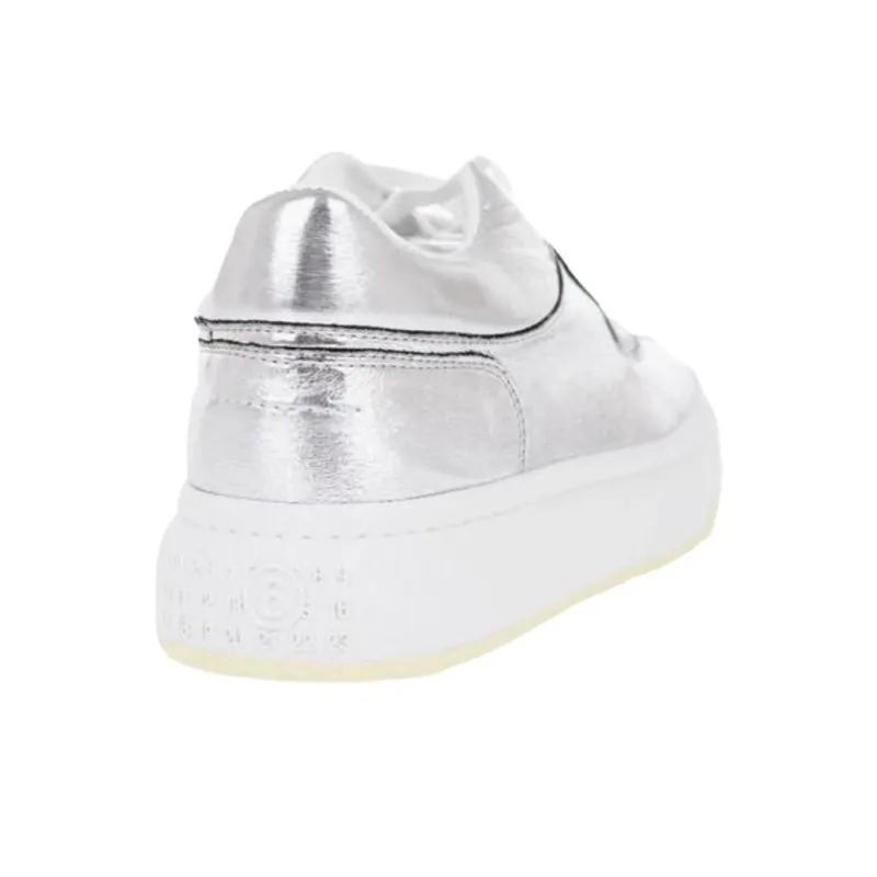 Maison Margiela Low Top Skateboard Shoes Women's Silver-2