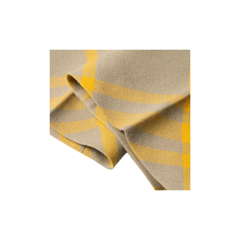 Burberry Check Wool Trousers-6