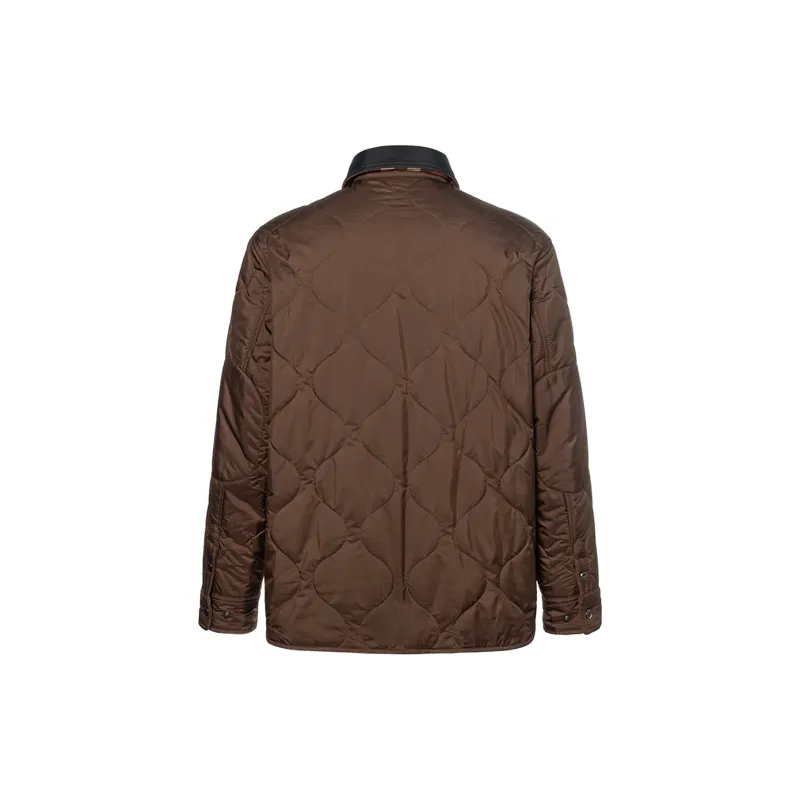 Burberry Reversible Checked Quilted Overshirt-1
