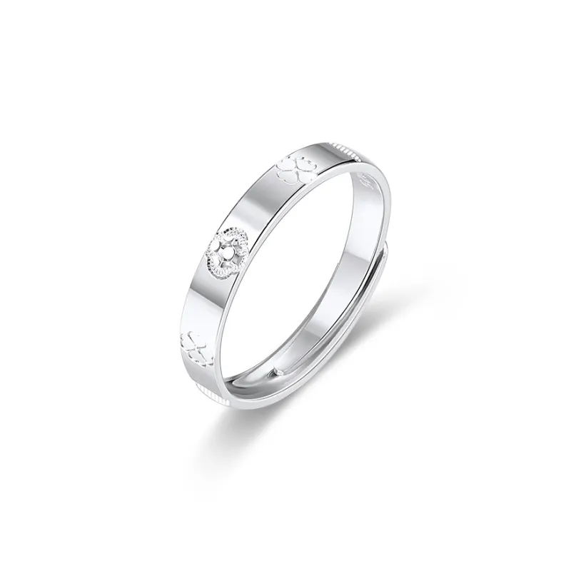 SINO GEM S925 Silver Ring Unisex-0