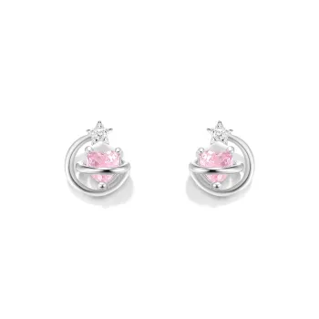 Clect 925 Sterling Silver Stud Earrings Women's