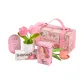 Jacquard Ornament+Hand Cream+Exfoliating Soap+Tulip Bouquet+Box