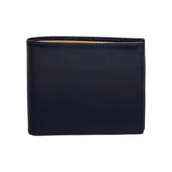ETTINGER Cow Leather Wallet Men's Marine Blue