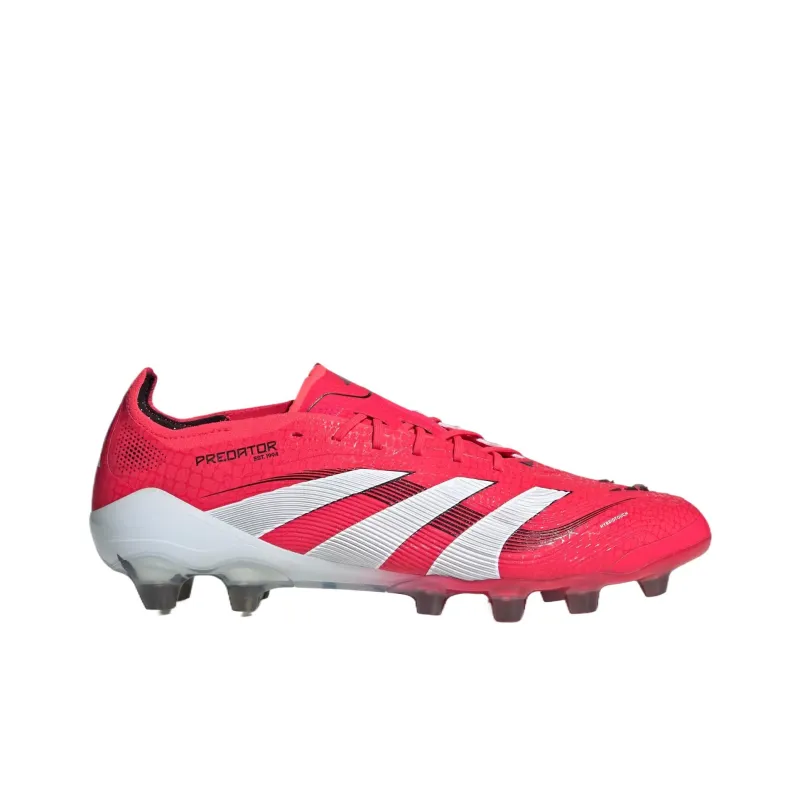 Adidas PREDATOR ELITE Abrasion Resistant Low Top Training Shoes Unisex Red-1