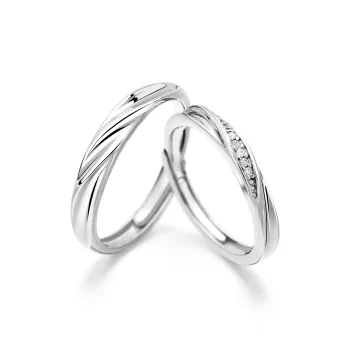 SINO GEM S925 Silver Rings Unisex