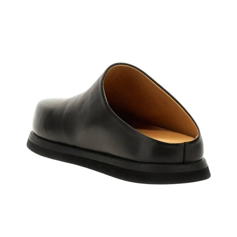 Marsèll Accom Round Toe Slip On Slides-3
