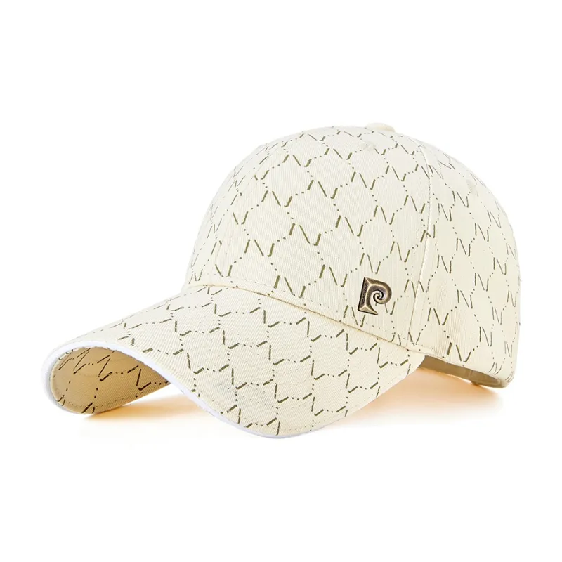 PIERRE CARDIN Cotton Fabric Baseball Caps Unisex-3