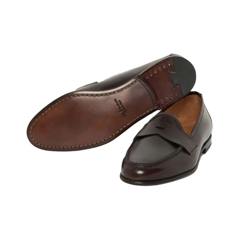 KITON Loafers Men Brown-4