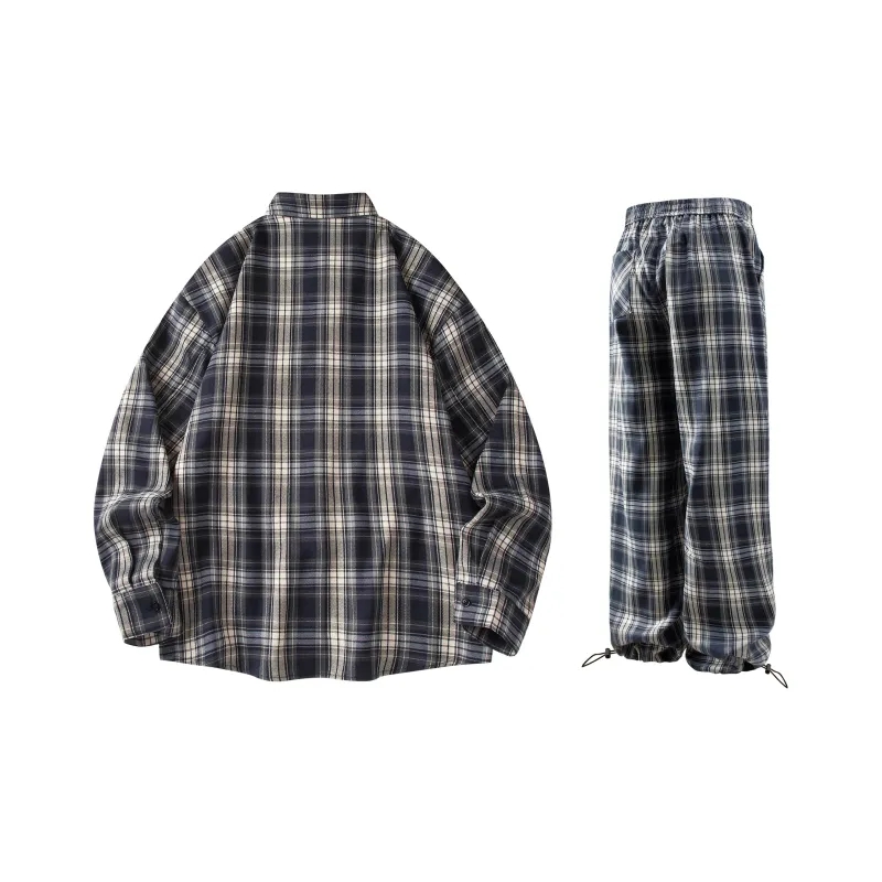 Paddy Julia Shirt Matching Set Unisex Dark Blue-1