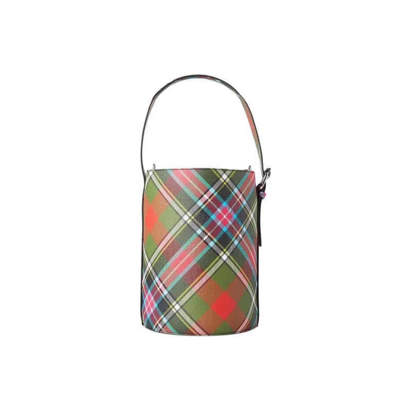 Vivienne Westwood Polyurethane Bucket Bags Handbags Women's Orange & Multicolor-2
