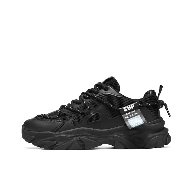 SOURCE Slip Resistant, Abrasion Resistant, Breathable Low Top Chunky Sneakers Men's-2