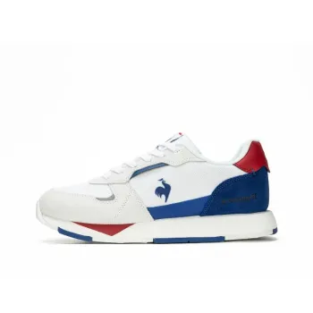 Le Coq Sportif Lightweight Low Top Casual Shoes Unisex White Blue Red