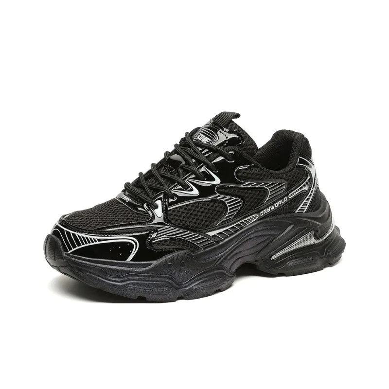 DRYWORLD Cushioning Breathable Low-Top Chunky Sneakers Unisex-0