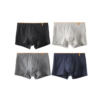 Cotton Shopping Underpants Men's 4 Pack