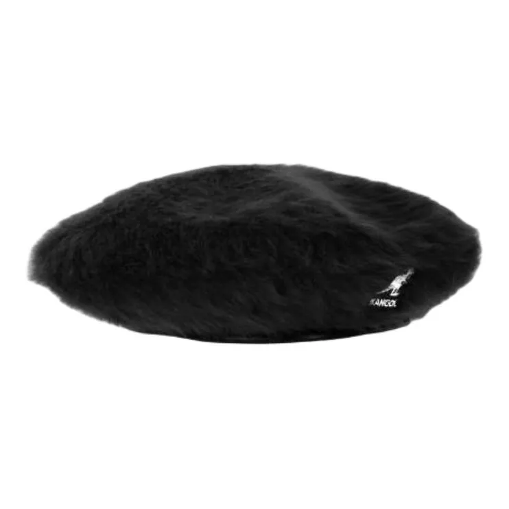 KANGOL Angora Wool Berets Women's Black-1