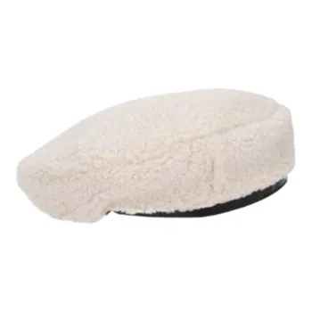 KANGOL Faux Wool Nylon Berets Women's White