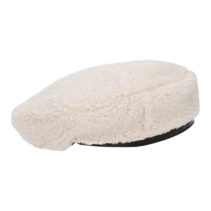 KANGOL Faux Wool Nylon Berets Women's White-0