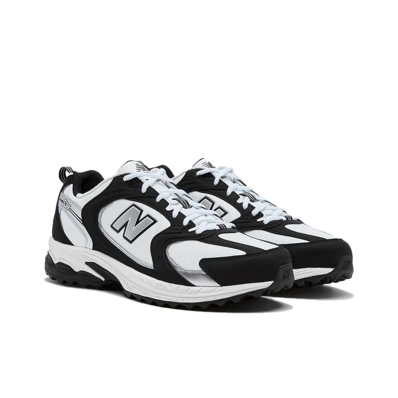 New Balance NB 530 Slip Resistant And Breathable Low Top Golf Shoes Men's Black White-3
