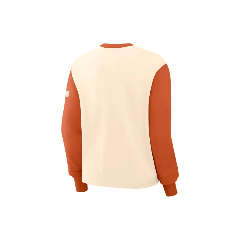Nike Texas Longhorns Boxy Women's Nike College Long Sleeve T Shirt-1