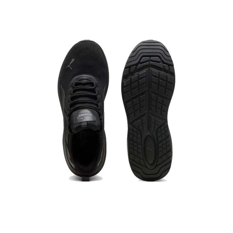 PUMA Amplifier Slip Resistant And Breathable Low Top Casual Shoes Men's Black-3