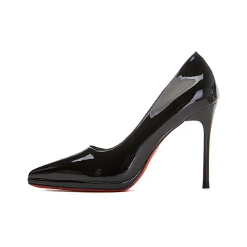 POOQ Slim Heel High Heels 10CM Women's