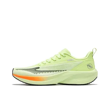 Erke Lightning 4 Cushioning Wear Resistant Rebound Low Top Casual Running Shoes Men's Fluorescent Mint Green
