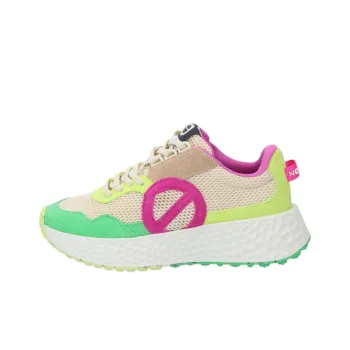 NO NAME Anti Slip Wear Resistant Low Top Casual Running Shoes Women's Green White
