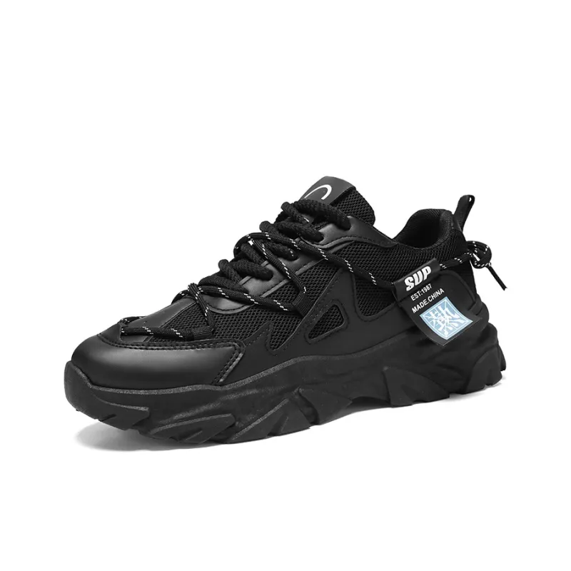 SOURCE Slip Resistant, Abrasion Resistant, Breathable Low Top Chunky Sneakers Men's-3