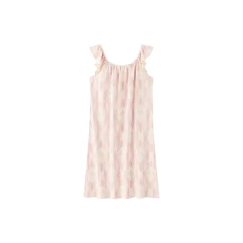 FENTENGCARE Nightgown Women's Pink