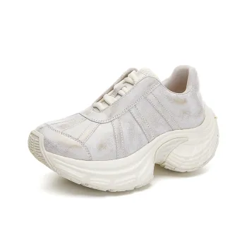 Chibang Low-Top Chunky Sneakers Women's Gold