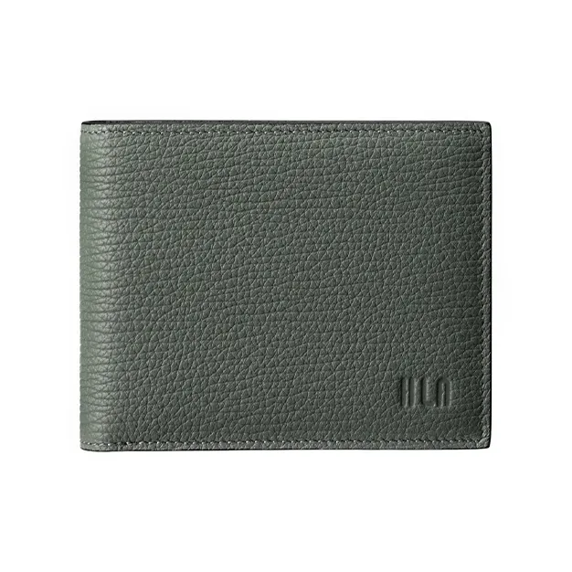 HLA Cow Leather Wallet Men's Multicolor-6