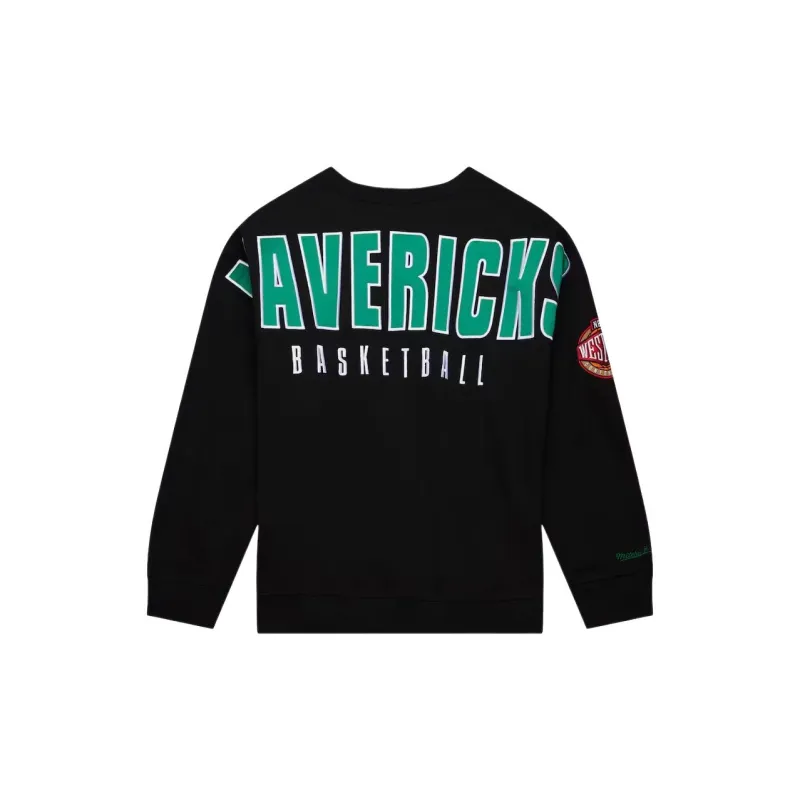 Mitchell & Ness x NBA Dallas Mavericks Sweatshirt Men's Black-1