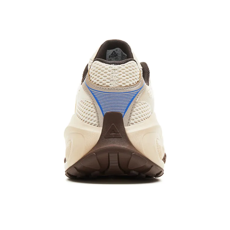 PEAK Anti-Slip And Wear-Resistant Breathable Low-Top Chunky Sneakers Unisex Light Khaki-4