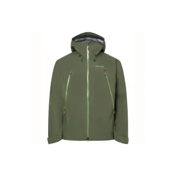 Marmot Mountain Versatile Windproof And Wear-Resistant Windbreaker Jacket Men's Olive Green