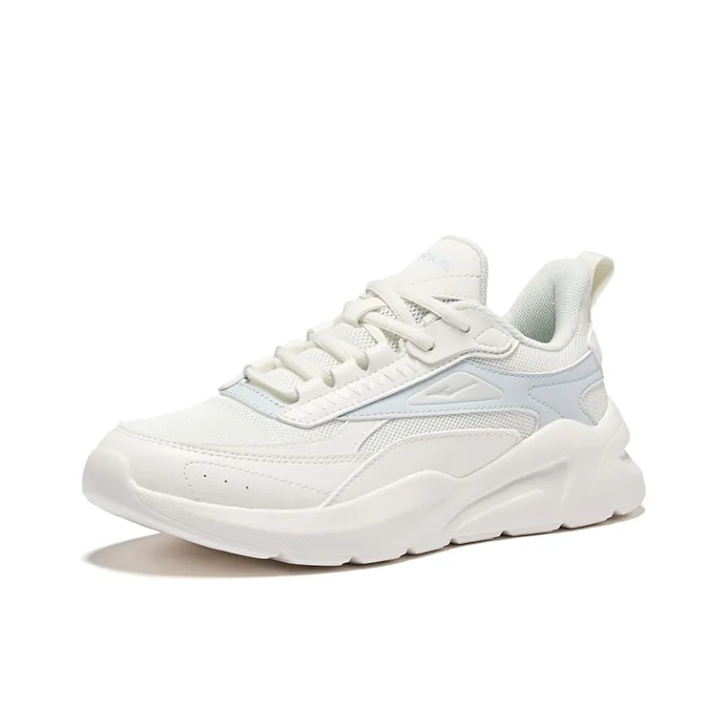 Erke Sound In Unison Cushioning, Wear Resistant Low Top Casual Shoes Women's Microcrystal White Mist Gray-2